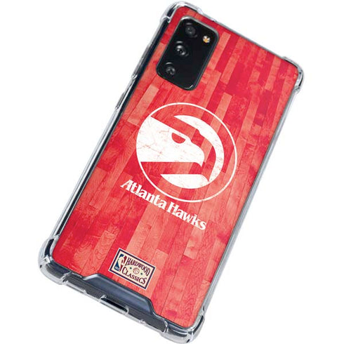 NBA Atlanta Hawks Hardwood Classics Galaxy S20 FE Clear Case